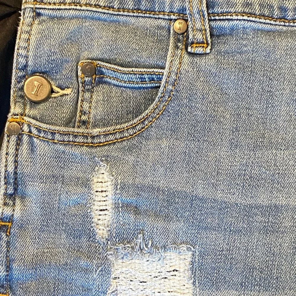 Anthropologie Pilcro and the Letterpress Denim Overalls - Picture 7 of 11